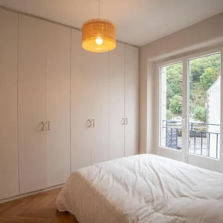 T2 Plein Sud - Parking - Balcon Vue Odet - Renove Par Un Architecte Apartment Quimper